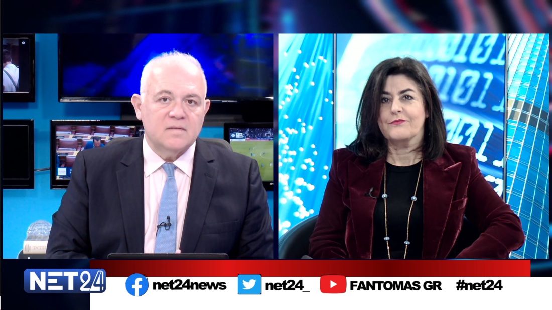 ΝΕΤ 24 Βασίλης Ταλαμάγκας, Ζαχαρούλα Γκριέλα (16-1-2025)